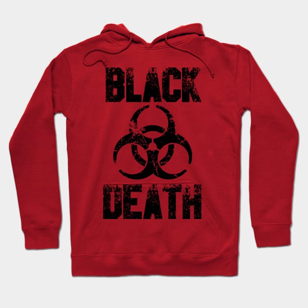 black death Hoodie by horrorshirt